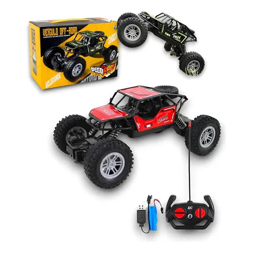 Imagem mais nítida Road Rage Rc - Speed Crash Cars. Cor Vermelho