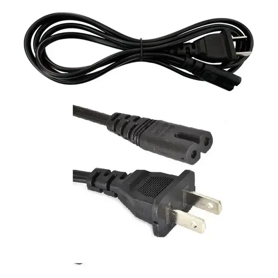 Cable De Poder Tipo 8 Grabadoras Equipos Impresoras 1.5m | Cuotas sin interés