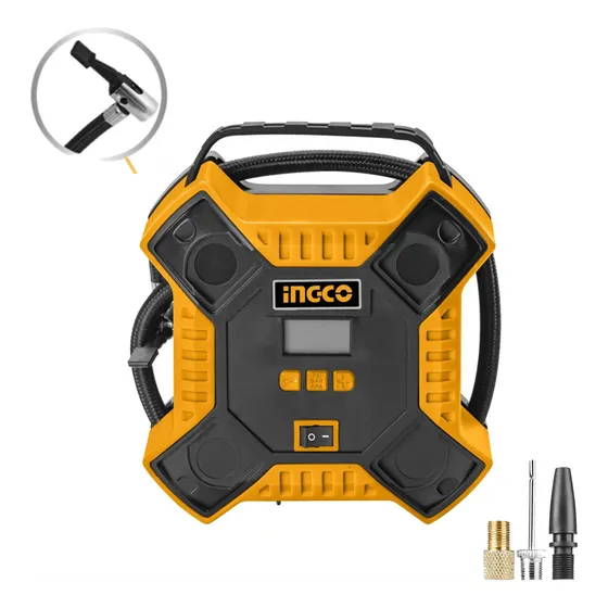 Compresora Para Auto Digital 12v 160psi 35l/min Ingco