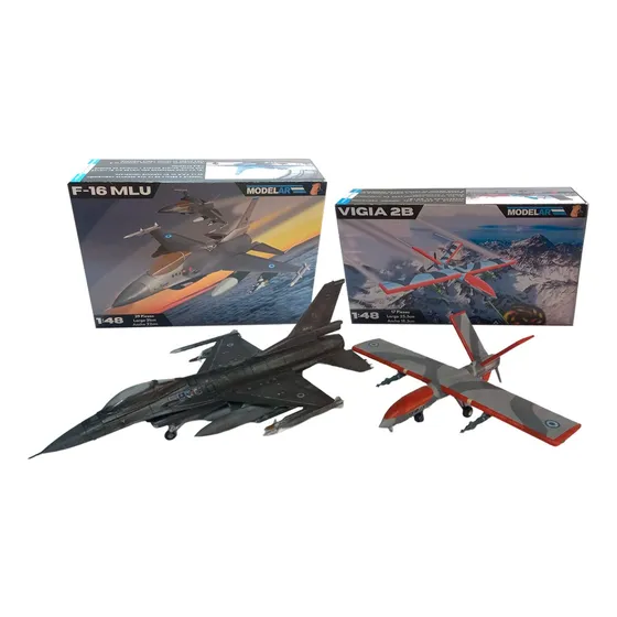 2 Maquetas Para Armar De Avión (1/48) Modelar