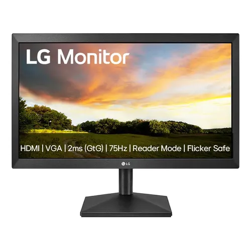 Monitor LG Led 27 Polegadas Ips Full Hd Hdmi Vga 27mp400-b Cor
