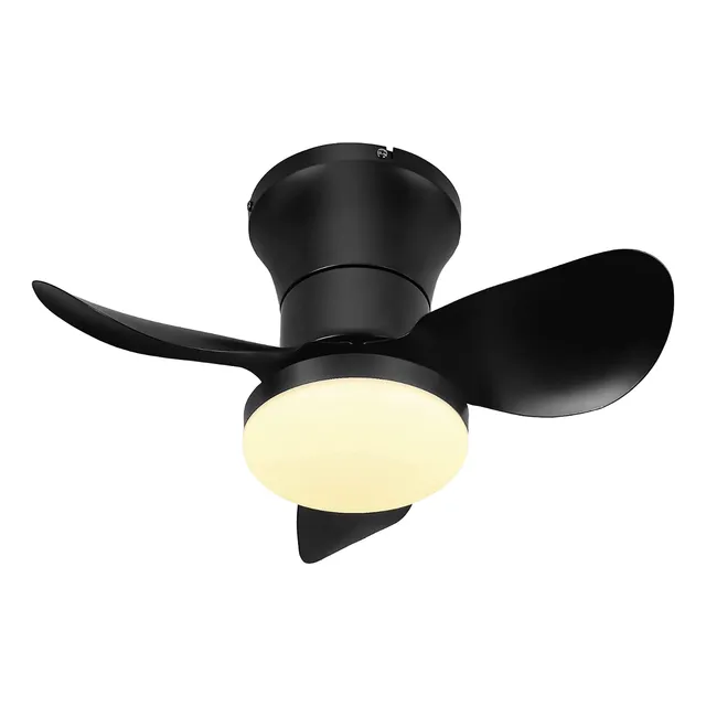 Ventilador Reversible Lampara Led Techos Bajos +app +control