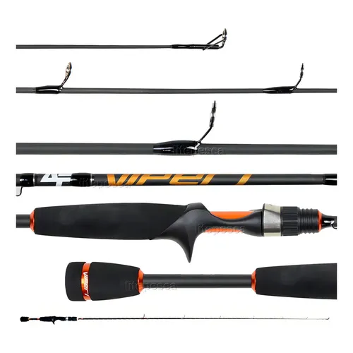 Vara P/ Carretilha Em Carbono Im7 Hyper Pro (1,68m) 10-20lbs
