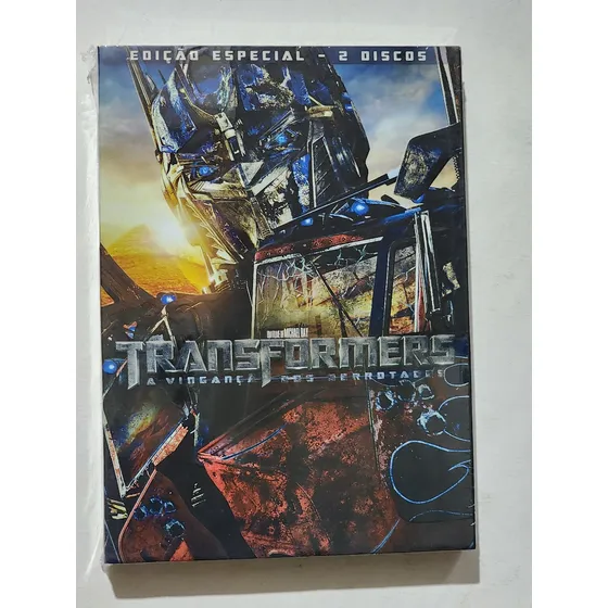 Dvd Transformers A Vingança Dos Derrotados Duplo Lacrado