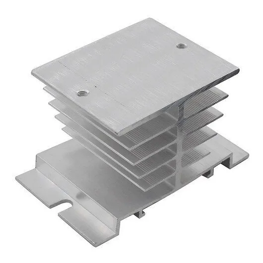Disipador Enfriador De Relé Estado Sólido Ssr10-25a Aluminio