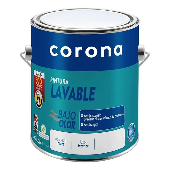 Lavable Gris Azuloso X 1/4 Gal