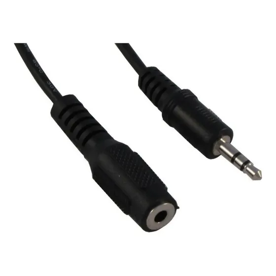 Cabo Extensão Fone De Ouvido Plug P2 Estereo - 1,5mts 10 Pçs