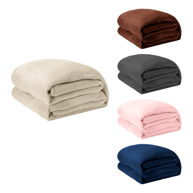 Coberta Manta Soft Casal Microfibra Anti-alérgica Dupla Face Coberta Manta Soft Casal Microfibra Anti-alérgica Dupla Face