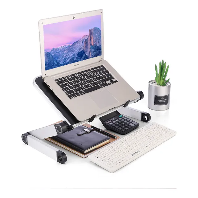 Soporte Mesa Portátil Laptops Plegable Ajustable Articulado