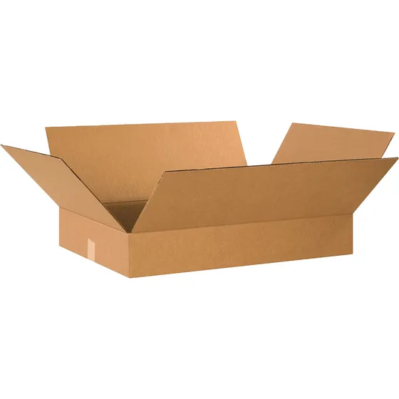 Usa Caja Carton Corrugado Plana Largo Ancho Alto Kraft