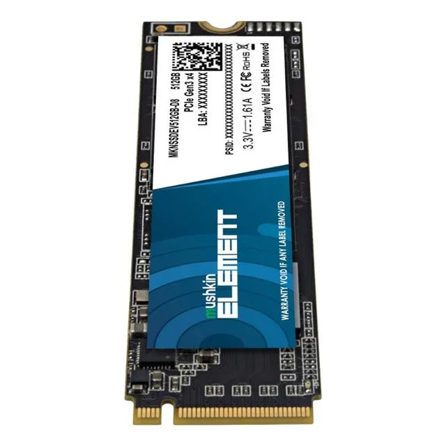 Disco Sólido M2 Mushkin Element 512gb Color Negro