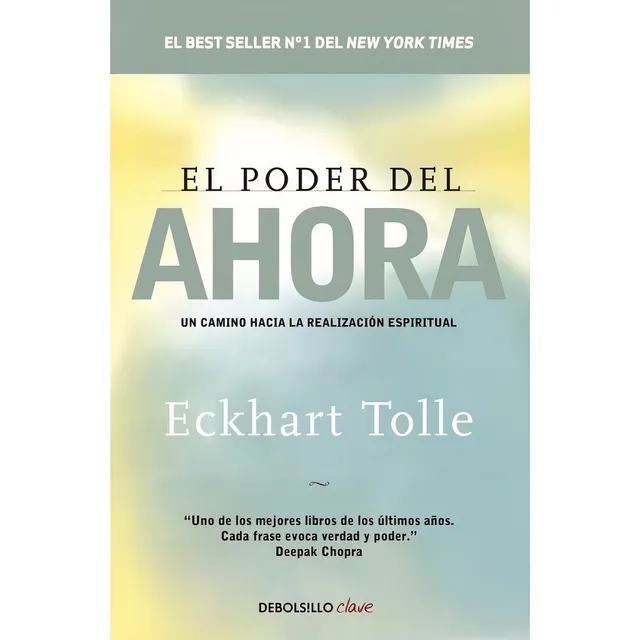 Libro El Poder Del Ahora Eckhart Tolle Debolsillo