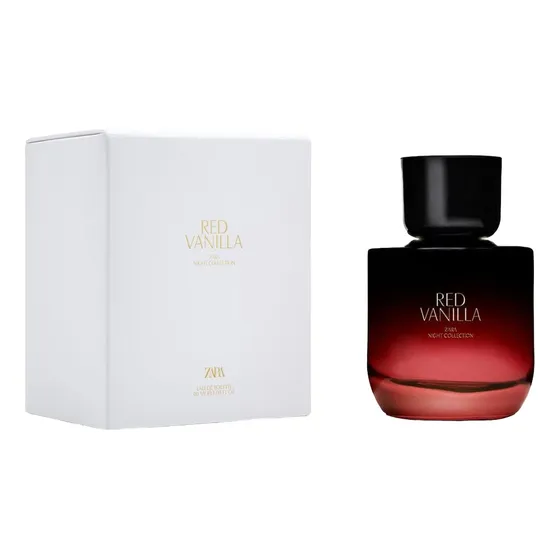 Perfume Zara Red Vanila 90ml Edt Fragancia Dama