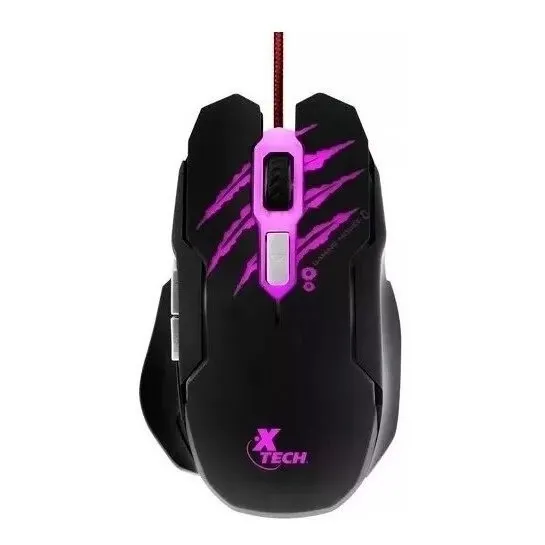 Mouse Gamer Gaming Xtech Xtm-610 Usb Pc Notebook 6 Botones