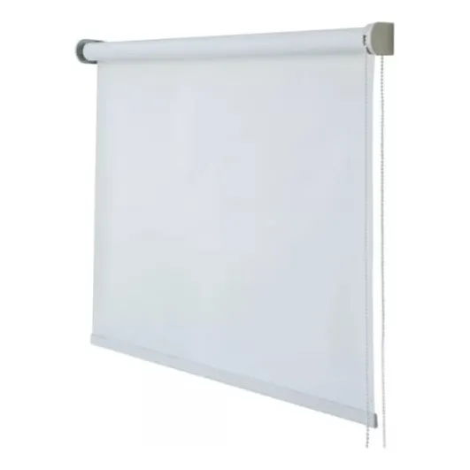 Cortina Blackout 100% 1.20 X 1.80 Cm Premium Oscuridad Aislante Termico Acustico Ahorra Energia Ideal Dormitorios Living Cocina Comedor Divisor Ambientes Color Blanco Amo Mis Cortinas Amc