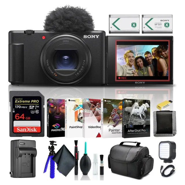 Cámara De Vlogs Sony Zv-1 Ii Para Creadores De Contenido Y V