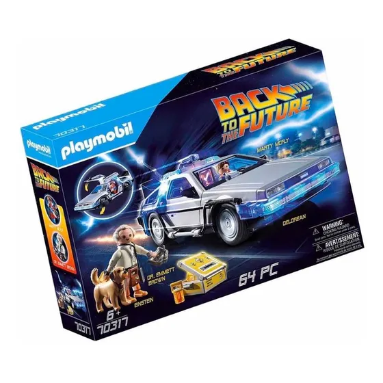 Playmobil 70317 Delorean Volver Al Futuro Envio Inmediato