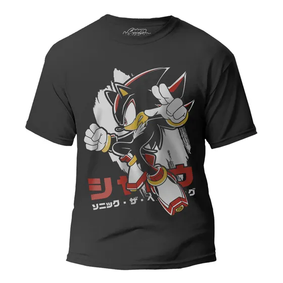 Playera  Shadow The Hedgehog 2b Sonic Knuckles Sega Genesis