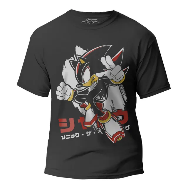 Playera  Shadow The Hedgehog 2b Sonic Knuckles Sega Genesis