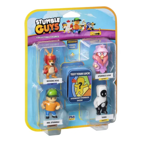 Stumble Guys Pack Blíster X5 Figuras 5cm - Espacio Regalos