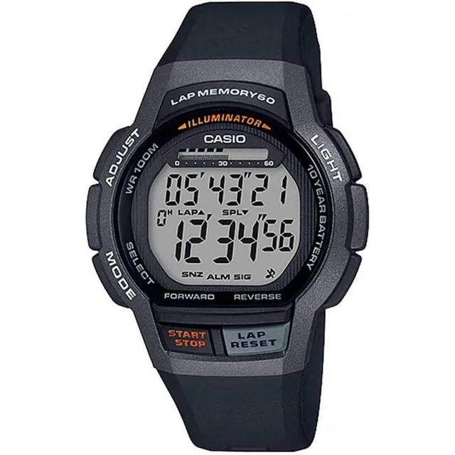 Casio Ws-1000h-1a Lap Memoria Digital Mens Niños Ver Svzx6
