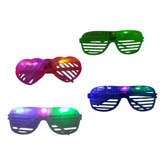 Anteojos Led Flogger Rayas Lentes Luminoso X12