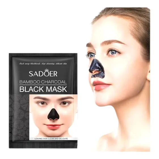 Mascarilla Facial Sadoer Black Mask 6g Limpieza Profunda