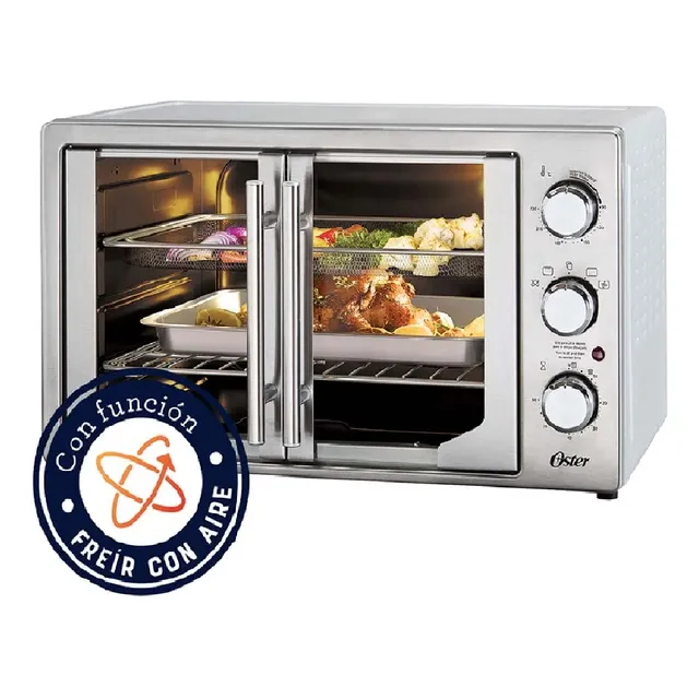 Horno Freidora De Aire 42 Litros Oster A/i  Puerta Francesa 