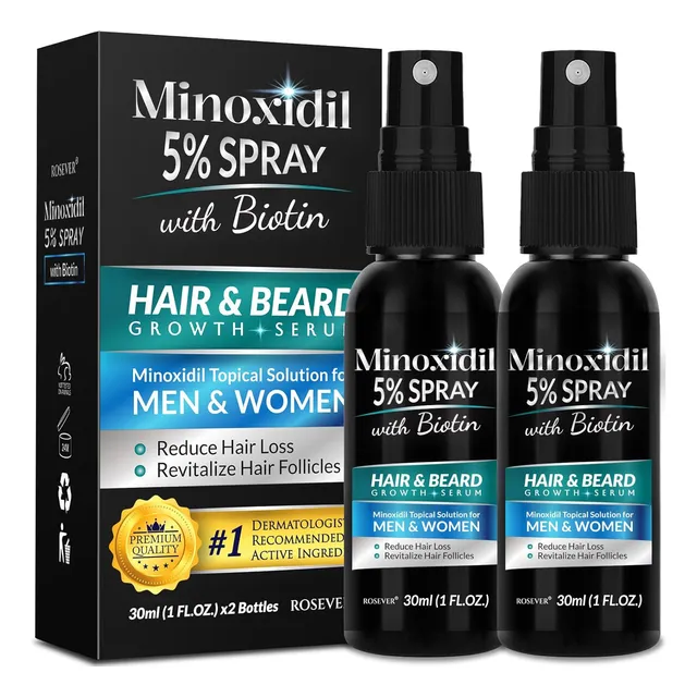 5% De Minoxidil Para Cabello De Hombre, Minoxidil Para El Cr