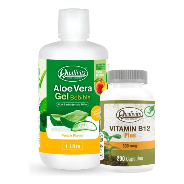 Vitamina B12 500 Mcg + Aloe Vera Bebible 1 L - Qualivits