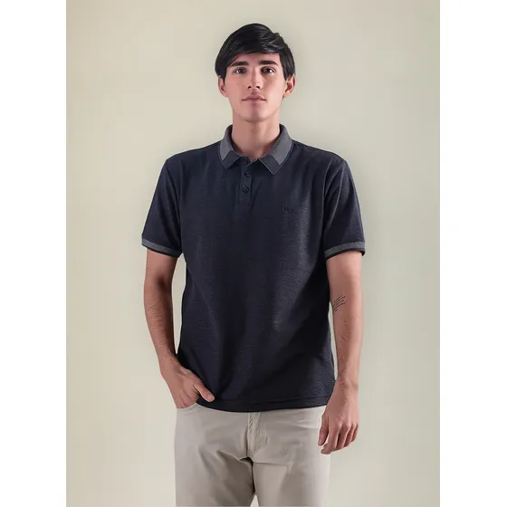 Chomba Polo Howard Manga Corta Cuello Y Tira Rayado 4728