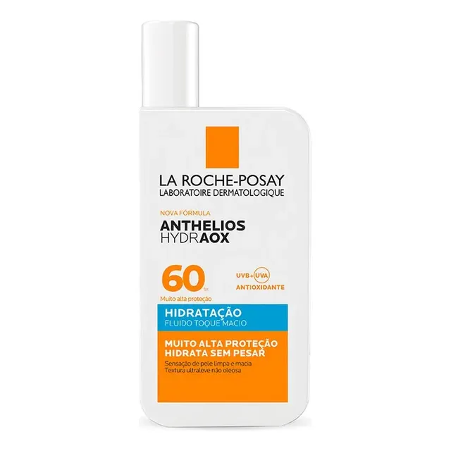 Protetor Solar Anthelios Hydraox FPS 60 Sem Cor La Roche-Posay
