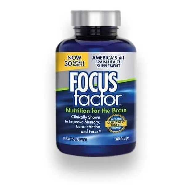 Focus Factor, Multivitaminico Para El Cerebro, Memoria, Usa