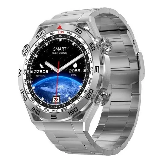 . Reloj Inteligente Gps Para Hombre Nfc Ecg+ppg Para Huawei