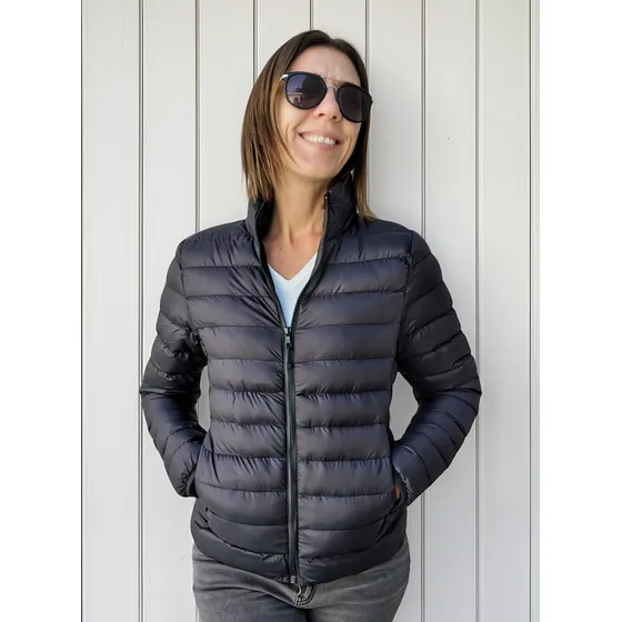 Campera Canelón Nylon Ultraliviana