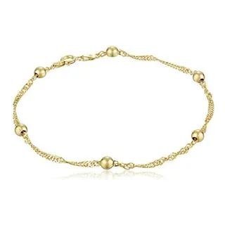 Ra De Plata 925 Con Esferas 3mm - Hipoalergénica, Elegante Ra De Plata 925 Con Esferas 3mm - Hipoalergénica, Elegante