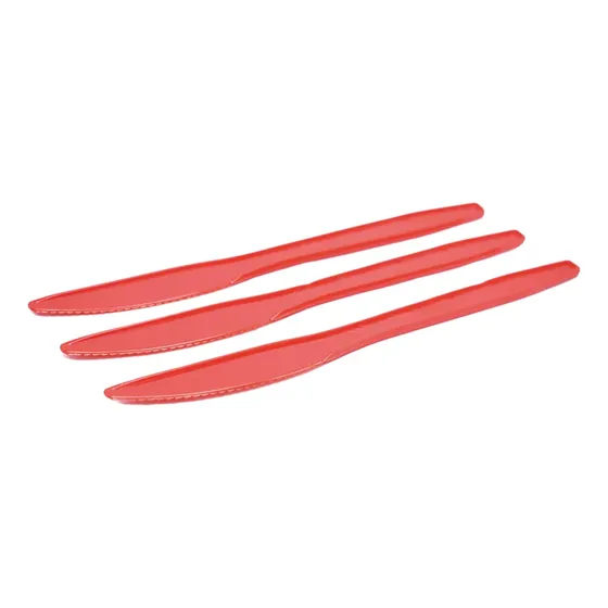 Set De 12 Cuchillos Plásticos Desechables Para Celebraciones