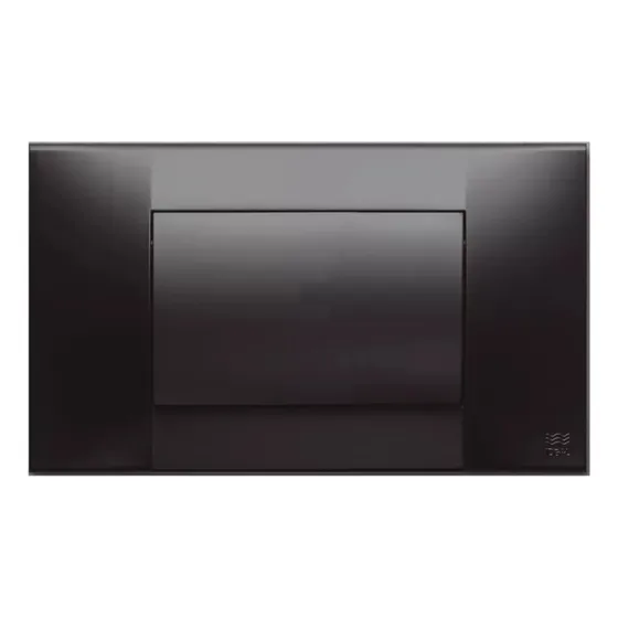 Tecla Boton Negra Mate Depo Pared Suma Ideal Tipo Valvula