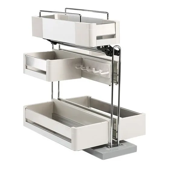 Organizador De Limpieza De Acero Inoxidable De 40cm Bari