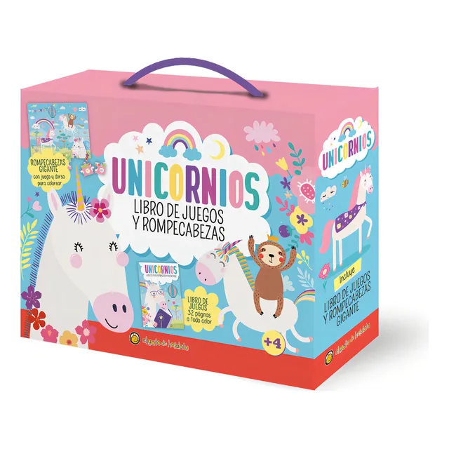Diversión Sorpresa - Unicornios, De El Gato De Hojalata. Serie Diversión Sorpresa, Vol. 1.0. Editorial Gato De Hojalata, Tapa Dura, Edición 1.0 En Español, 2023
