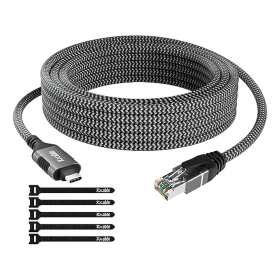 Cable Usb C A Ethernet De 6 Pies, Cable Tipo C A