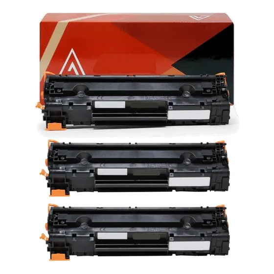 3 X Cartucho De Toner Para Laserjet M12 M12w M12a M 12 W