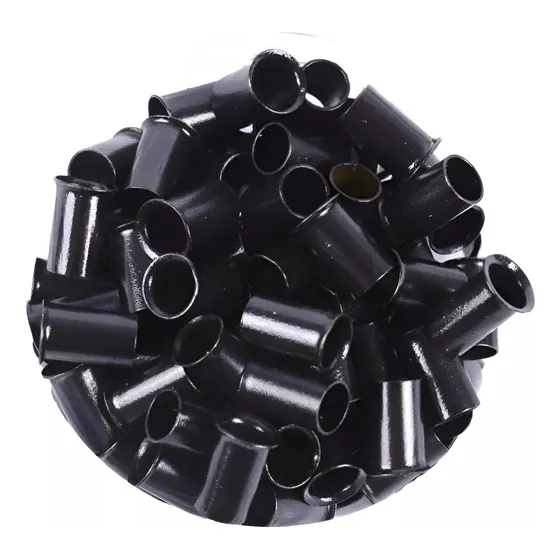 Microchip Jumbo Para Extensiones De Cabello 1000 Pzas Color Negro