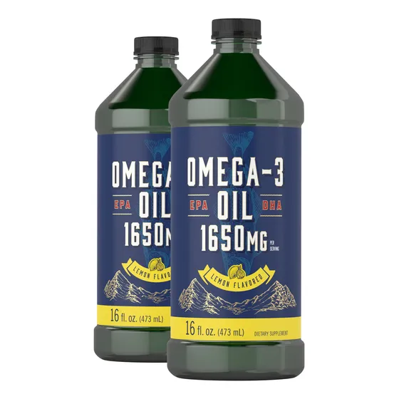 Suplemento De Aceite De Pescado Carlyle Omega 3, 1650 Mg, 94