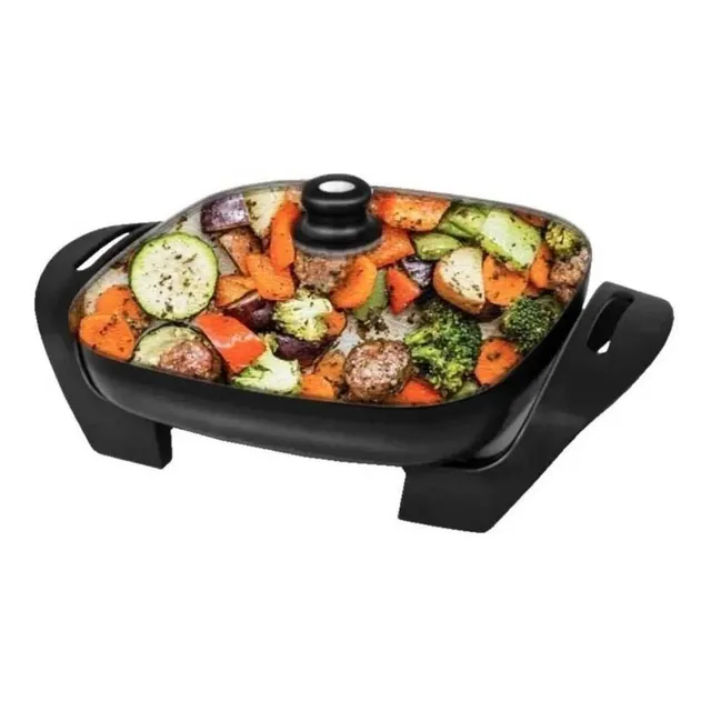 Sarten Electrica Multicocina Olla Parilla Pizza Winco W54st
