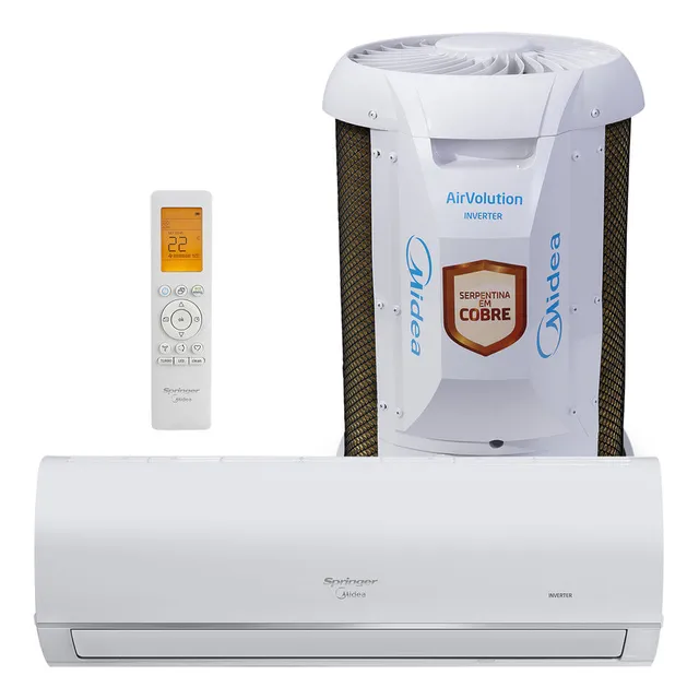 Springer AirVolution Connect 38TVCI09S5 Ar condicionado inverter midea 9k f 220v r32
