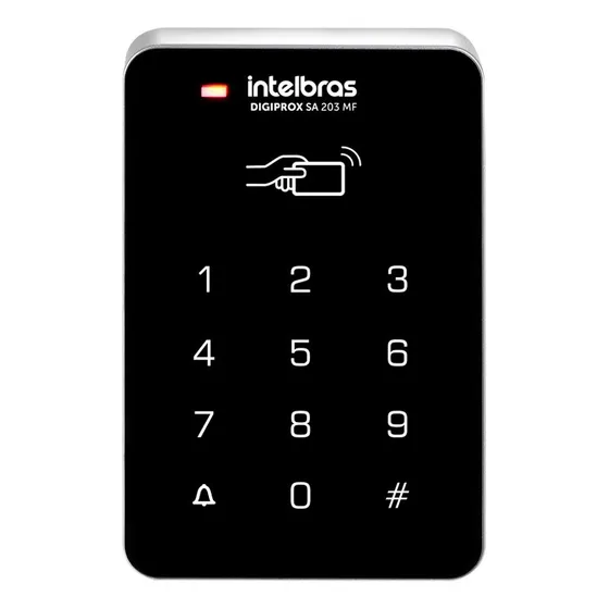 Controlador De Acesso Digiprox Sa203 Mf 13,56mhz Intelbras