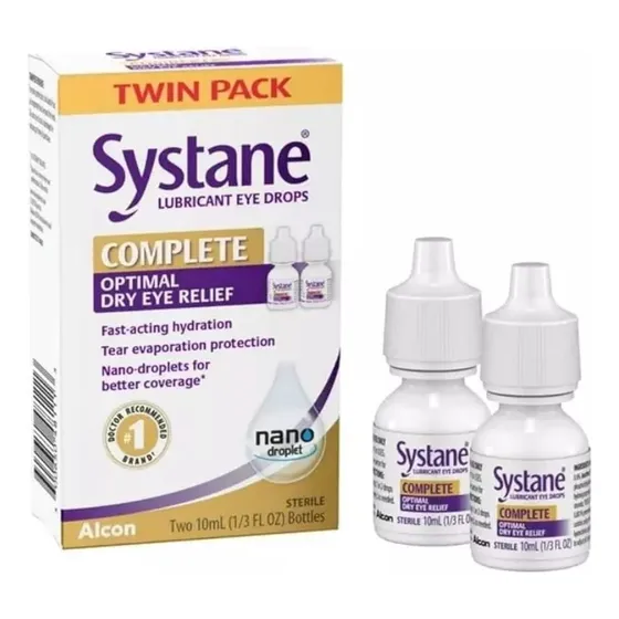 Systane Complete 2 Bote 10ml C/u Gotas Lubricantes Ojos