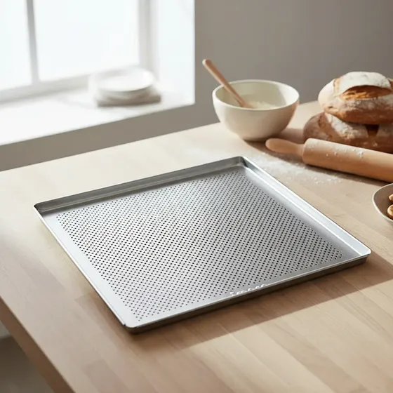 Assadeira 35x35 Perfurada Para Forno Turbo Alumínio Imeca Co
