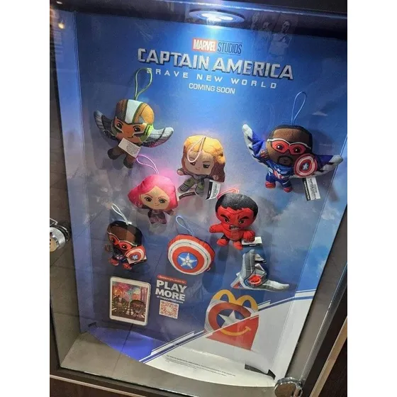 Peluches Captain America: Brave New World Mcdonald's